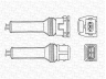 MAGNETI MARELLI 460002146010 lambda jutiklis 
 Elektros įranga -> Jutikliai
46420612, 46423798, 608 08 350