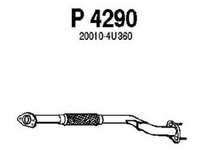 FENNO P4290 išleidimo kolektorius 
 Išmetimo sistema -> Išmetimo vamzdžiai
BM50197, 20010-4U359, 20010-4U360