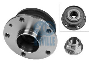 RUVILLE 6027 rato guolio komplektas 
 Ašies montavimas/vairavimo mechanizmas/ratai -> Rato stebulė/montavimas -> Rato guolis
60652720