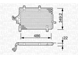 MAGNETI MARELLI 350203124000 kondensatorius, oro kondicionierius 
 Oro kondicionavimas -> Kondensatorius
7773820, 46417426, 46531411, 7773820