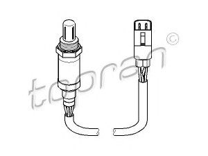 TOPRAN 300 591 lambda jutiklis 
 Variklis -> Variklio elektra
6 847 912, 93FB9F472AA