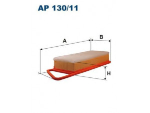 FILTRON AP130/11 oro filtras 
 Techninės priežiūros dalys -> Techninės priežiūros intervalai