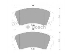 BOSCH 0 986 AB9 051 stabdžių trinkelių rinkinys, diskinis stabdys 
 Techninės priežiūros dalys -> Papildomas remontas
1N01-33-28Z, 1N03 33 28ZA, 1V2R3328Z