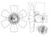 NRF 47429 ventiliatorius, radiatoriaus 
 Aušinimo sistema -> Oro aušinimas
165959455AB, 165959455AC, 165959455AM