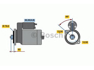 BOSCH 0 001 153 009 starteris 
 Elektros įranga -> Starterio sistema -> Starteris
02M 911 024 C, 02M 911 024 C, 02M 911 024 C