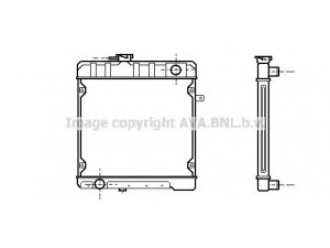 AVA QUALITY COOLING MS2056 radiatorius, variklio aušinimas
6035010001, 6035010401, 6035010501