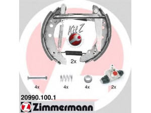 ZIMMERMANN 20990.100.1 stabdžių trinkelių komplektas 
 Techninės priežiūros dalys -> Papildomas remontas