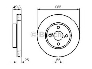 BOSCH 0 986 479 085 stabdžių diskas 
 Dviratė transporto priemonės -> Stabdžių sistema -> Stabdžių diskai / priedai
43512 02070, 43512 02071, 43512 12620