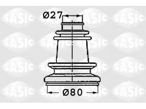 SASIC 4003409 gofruotoji membrana, kardaninis velenas 
 Ratų pavara -> Gofruotoji membrana
7701462101