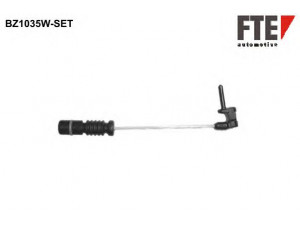FTE BZ1035W-SET įspėjimo kontaktas, stabdžių trinkelių susidėvėjimas 
 Stabdžių sistema -> Susidėvėjimo indikatorius, stabdžių trinkelės
140 540 12 17