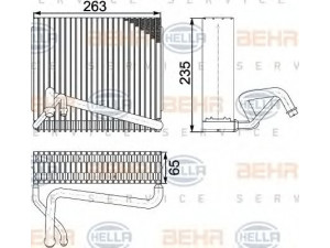 HELLA 8FV 351 330-521 garintuvas, oro kondicionierius 
 Oro kondicionavimas -> Garintuvas
2E0 820 091 A, 001 830 97 58, A 001 830 97 58