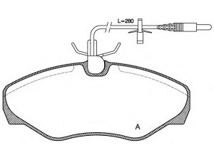 OPEN PARTS BPA0834.01 stabdžių trinkelių rinkinys, diskinis stabdys 
 Techninės priežiūros dalys -> Papildomas remontas
6025370851