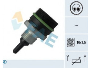 FAE 33901 siuntimo blokas, įsiurbiamo oro temperatūra 
 Elektros įranga -> Jutikliai
98412656, 51.27421.0077, 367265