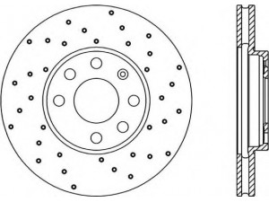 OPEN PARTS BDRS1807.25 stabdžių diskas 
 Dviratė transporto priemonės -> Stabdžių sistema -> Stabdžių diskai / priedai
0569059, 09117677, 569059, 90497879