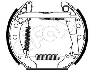 CIFAM 151-045 stabdžių trinkelių komplektas 
 Techninės priežiūros dalys -> Papildomas remontas