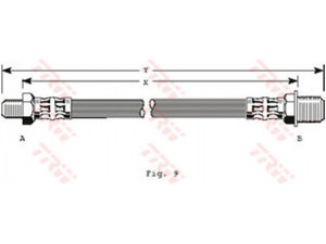 TRW PHC149 stabdžių žarnelė 
 Stabdžių sistema -> Stabdžių žarnelės
GBH170, GBH170, 75061956, 7506195600