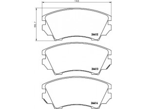 HELLA PAGID 8DB 355 013-041 stabdžių trinkelių rinkinys, diskinis stabdys 
 Techninės priežiūros dalys -> Papildomas remontas
13237751, 13502052, 1605186, 1605232