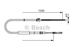 BOSCH 1 987 482 125 trosas, stovėjimo stabdys 
 Stabdžių sistema -> Valdymo svirtys/trosai
8Z0 609 721 C, 8Z0 609 721 G, 8Z0 609 721 C