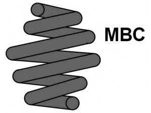 MAXTRAC MC0630 spyruoklė 
 Pakaba -> Spyruoklės
3B0511115P, 4B0511115C