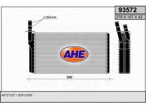 AHE 93572 šilumokaitis, salono šildymas 
 Šildymas / vėdinimas -> Šilumokaitis
60815099