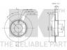 NK 313722 stabdžių diskas 
 Dviratė transporto priemonės -> Stabdžių sistema -> Stabdžių diskai / priedai
4246W9, 4246X8, 4246XB, 424952