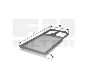 FIL FILTER HP 2146 oro filtras 
 Techninės priežiūros dalys -> Techninės priežiūros intervalai
032 129 620 C, 036 129 620 C, 036 129 620 F