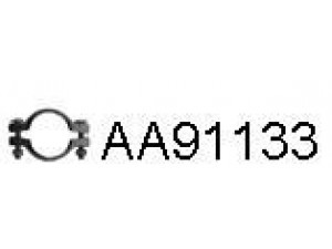 VENEPORTE AA91133 spaustukas, išmetimo sistema 
 Išmetimo sistema -> Surinkimo dalys -> Atskiros surinkimo dalys -> Užveržimo elementas
7701455430