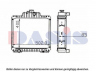AKS DASIS 440634N radiatorius, variklio aušinimas