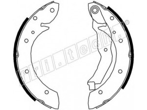 fri.tech. 17190 stabdžių trinkelių komplektas 
 Techninės priežiūros dalys -> Papildomas remontas