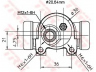 TRW BWF153 rato stabdžių cilindras 
 Stabdžių sistema -> Ratų cilindrai
440282