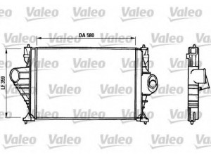 VALEO 816823 tarpinis suslėgto oro aušintuvas, kompresorius 
 Variklis -> Oro tiekimas -> Įkrovos agregatas (turbo/superįkrova) -> Tarpinis suslėgto oro aušintuvas
96122111