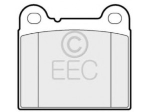 EEC BRP0716 stabdžių trinkelių rinkinys, diskinis stabdys 
 Techninės priežiūros dalys -> Papildomas remontas
270166, 2701662, 270959, 271336