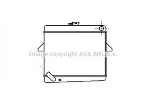AVA QUALITY COOLING BD2004 radiatorius, variklio aušinimas 
 Aušinimo sistema -> Radiatorius/alyvos aušintuvas -> Radiatorius/dalys
1302155, 91043989
