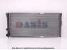 AKS DASIS 041810N radiatorius, variklio aušinimas 
 Aušinimo sistema -> Radiatorius/alyvos aušintuvas -> Radiatorius/dalys
191121253P