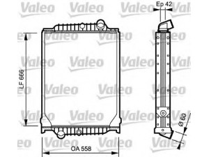 VALEO 733495 radiatorius, variklio aušinimas 
 Aušinimo sistema -> Radiatorius/alyvos aušintuvas -> Radiatorius/dalys
8112977, 8149641