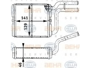 HELLA 8FH 351 312-061 šilumokaitis, salono šildymas 
 Šildymas / vėdinimas -> Šilumokaitis
00000-A00993, 00000A00384