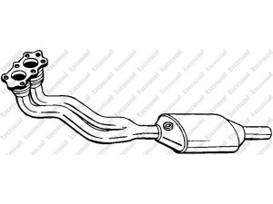 BOSAL 098-833 katalizatoriaus keitiklis 
 Išmetimo sistema -> Katalizatoriaus keitiklis
1J0 253 058 DX, 1J1 253 058 TX