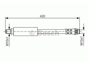 BOSCH 1 987 476 535 stabdžių žarnelė 
 Stabdžių sistema -> Stabdžių žarnelės
77 04 003 846