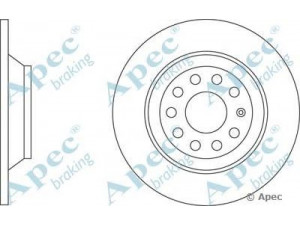 APEC braking DSK2290 stabdžių diskas 
 Dviratė transporto priemonės -> Stabdžių sistema -> Stabdžių diskai / priedai
4F0615601E