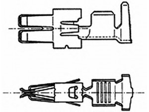 HELLA 8KW 172 971-003 kabelio jungtis