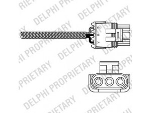 DELPHI ES10968-12B1 lambda jutiklis 
 Variklis -> Variklio elektra
7700 862 426, 021 906 265R, 030 906 265AP