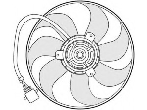 CTR 1209653 ventiliatorius, radiatoriaus 
 Aušinimo sistema -> Oro aušinimas
6X0959455C, 6X0959455C, 6X0959455C
