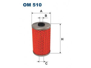 FILTRON OM510 alyvos filtras 
 Techninės priežiūros dalys -> Techninės priežiūros intervalai
D192, 5010234, 5017049, 0001802409