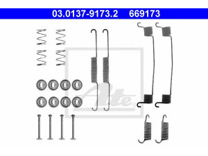 ATE 03.0137-9173.2 priedų komplektas, stabdžių trinkelės 
 Stabdžių sistema -> Būgninis stabdys -> Dalys/priedai
273171