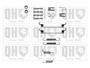QUINTON HAZELL BFK430 priedų komplektas, stabdžių trinkelės 
 Stabdžių sistema -> Būgninis stabdys -> Dalys/priedai
