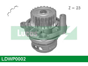 LUCAS ENGINE DRIVE LDWP0002 vandens siurblys 
 Aušinimo sistema -> Vandens siurblys/tarpiklis -> Vandens siurblys
06B121011H, 06B121011HX, 06B121011M