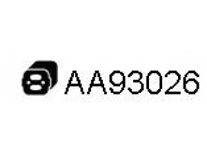 VENEPORTE AA93026 guminė juosta, išmetimo sistema 
 Išmetimo sistema -> Surinkimo dalys -> Atskiros surinkimo dalys -> Guminė juosta
0856519, 09281771, 856519, 856719