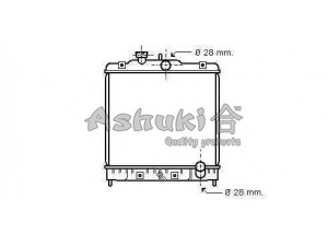 ASHUKI H553-01 radiatorius, variklio aušinimas 
 Aušinimo sistema -> Radiatorius/alyvos aušintuvas -> Radiatorius/dalys
19010-P01-003, 19010-P01-004, 19010-P01-013