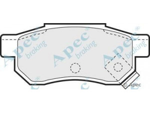 APEC braking PAD688 stabdžių trinkelių rinkinys, diskinis stabdys 
 Techninės priežiūros dalys -> Papildomas remontas
43022SF1000, 43022SF1010, 43022SF1S01