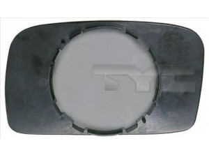TYC 337-0099-1 veidrodėlio stiklas, išorinis veidrodėlis 
 Kėbulas -> Langai/veidrodėliai -> Veidrodėlis
191857522K
